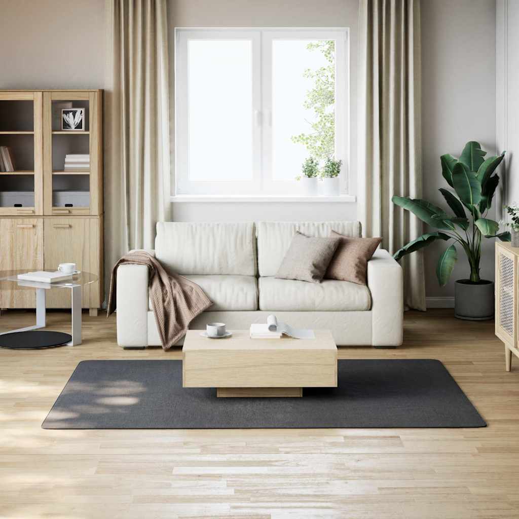 vidaXL Washable Rug Fluffy Short Pile 160x230 cm Anti Slip Anthracite