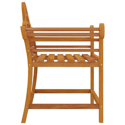 vidaXL Garden Chairs 2 pcs 91x62x94 cm Solid Wood Teak