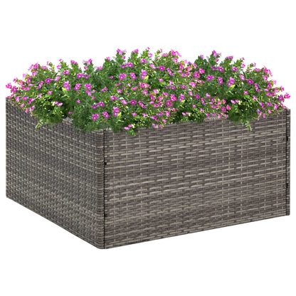 vidaXL Garden Planter | Grey and transparent