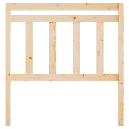 814069 vidaXL Bed Headboard 81x4x100 cm Solid Wood Pine