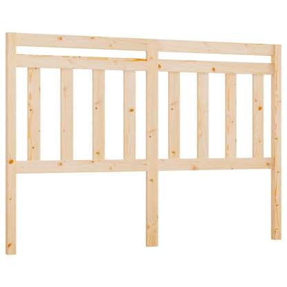 814094 vidaXL Bed Headboard 146x4x100 cm Solid Wood Pine