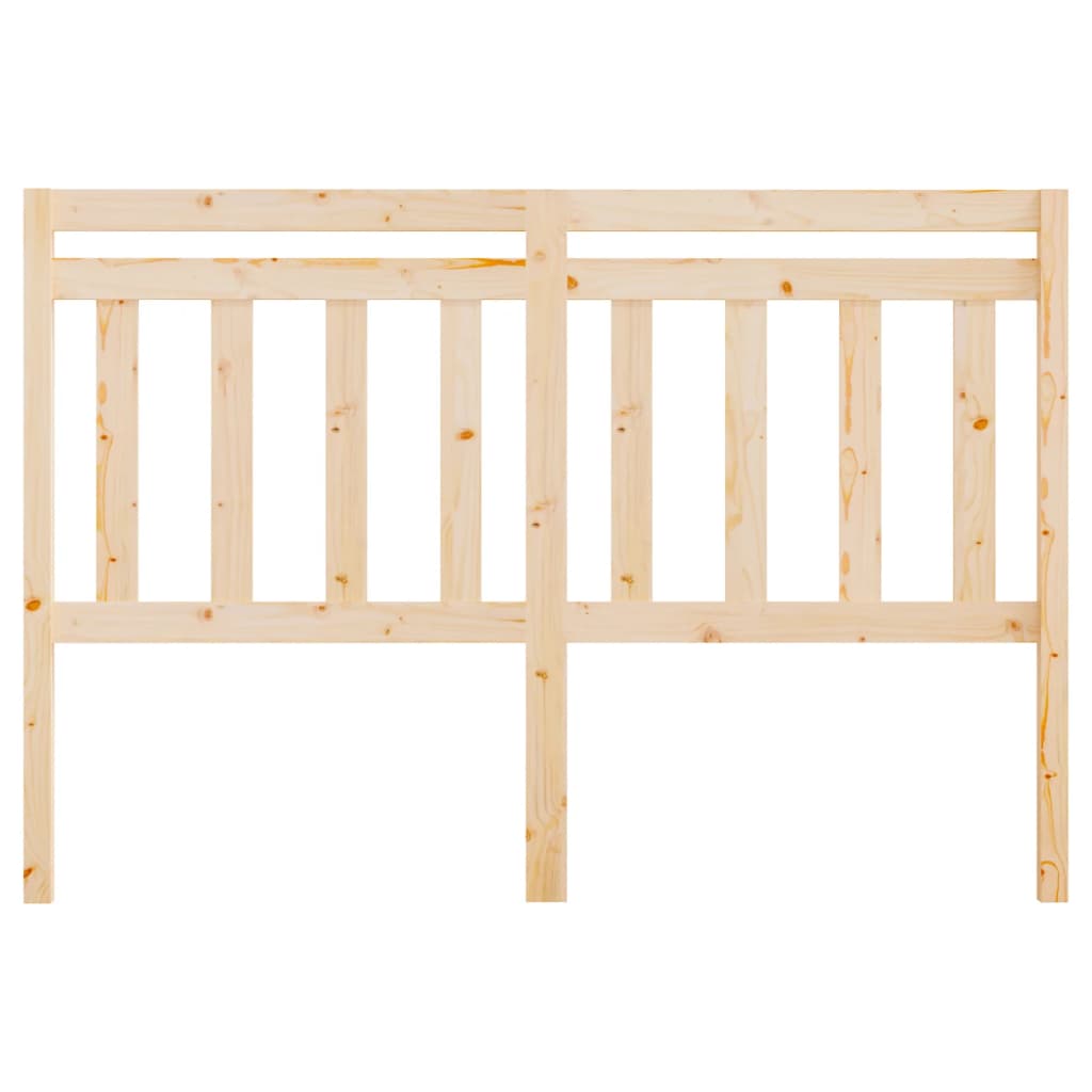 814104 vidaXL Bed Headboard 166x4x100 cm Solid Wood Pine