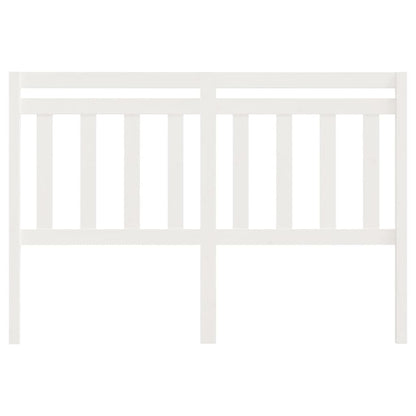 814105 vidaXL Bed Headboard White 166x4x100 cm Solid Wood Pine