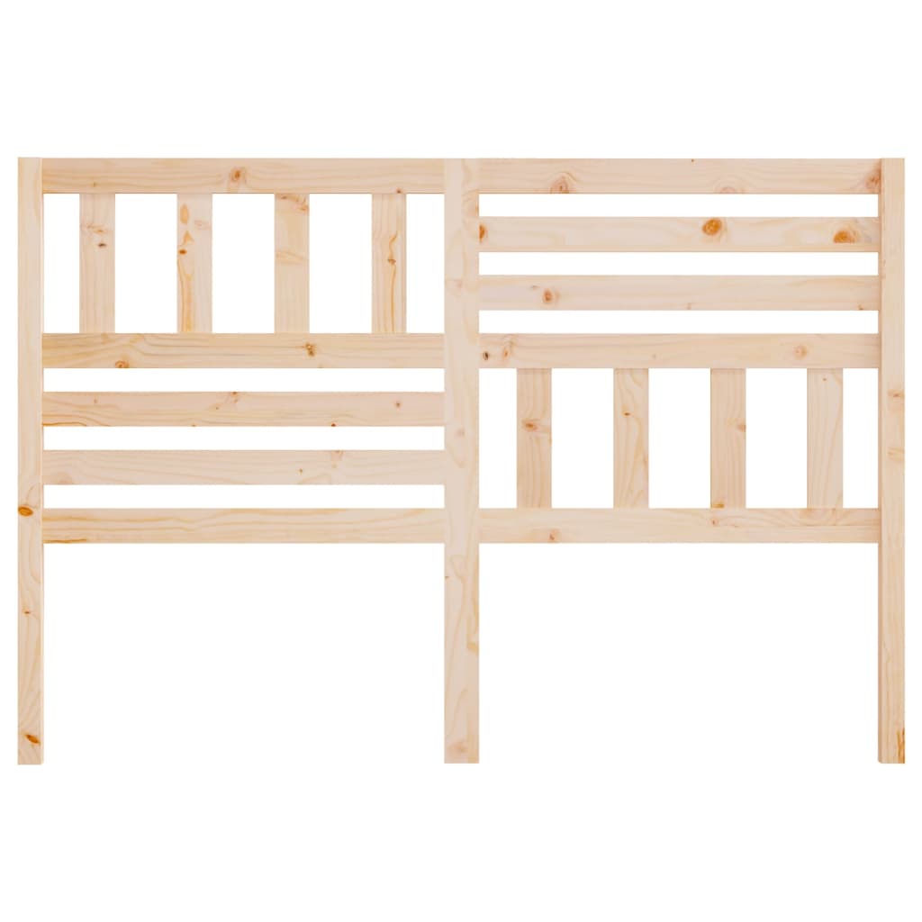 vidaXL Bed Headboard | Natural Pine | Solid Pine Wood | Standard |  Durable
