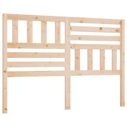 vidaXL Bed Headboard | Solid Pine Wood | 146x4x100 cm | Attractive Design