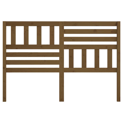 vidaXL Bed Headboard | Honey Brown | Solid Pine Wood | Standard | Wood Grain