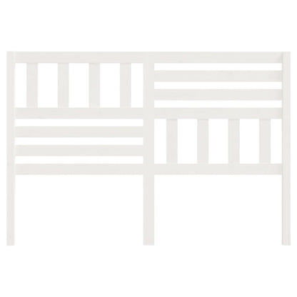 vidaXL Bed Headboard | White | Solid pine wood | 166 x 4 x 100 cm