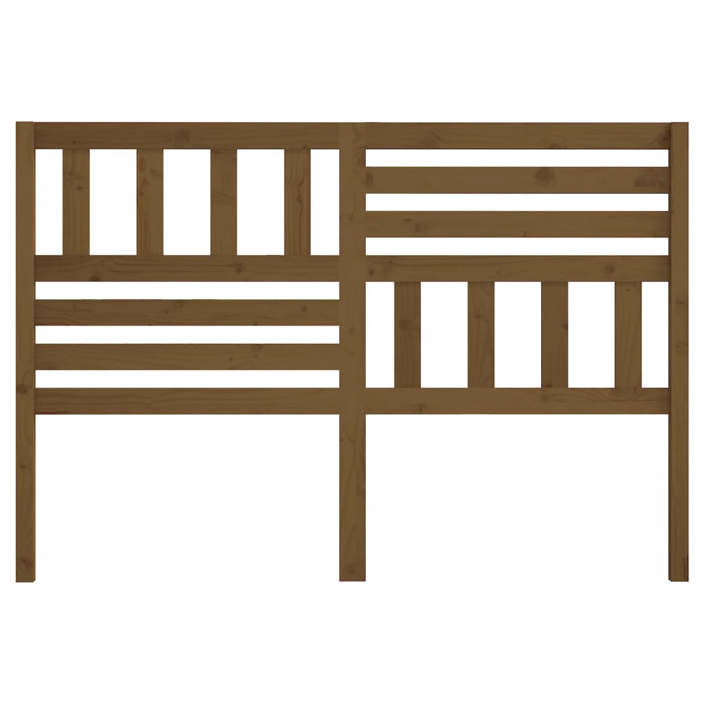 vidaXL Bed Headboard | Honey brown | Solid Pine Wood | 166 x 4 x 100 cm