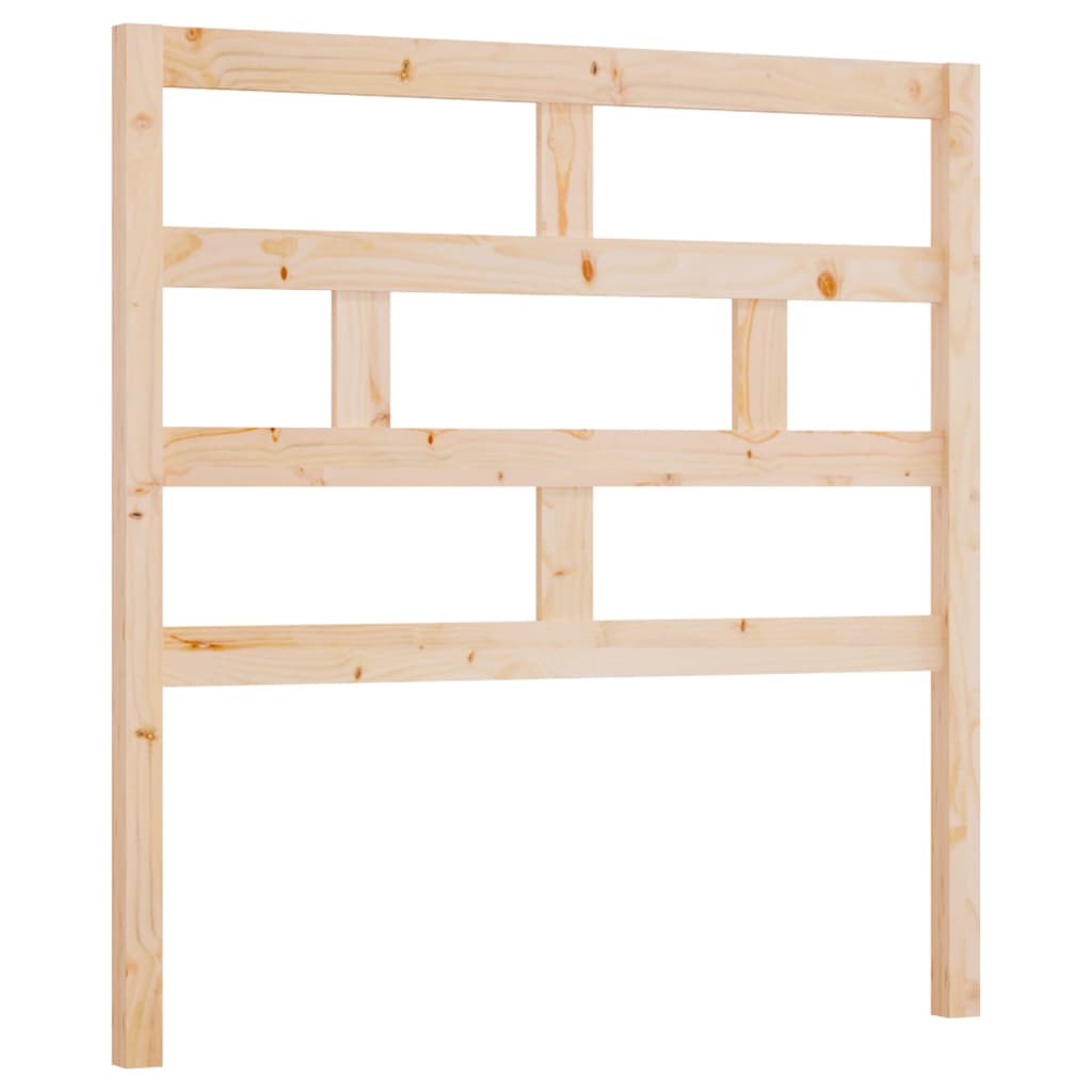 vidaXL Bed Headboard 81x4x100 cm Solid Wood Pine