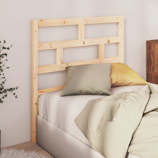 814169 vidaXL Bed Headboard 81x4x100 cm Solid Wood Pine