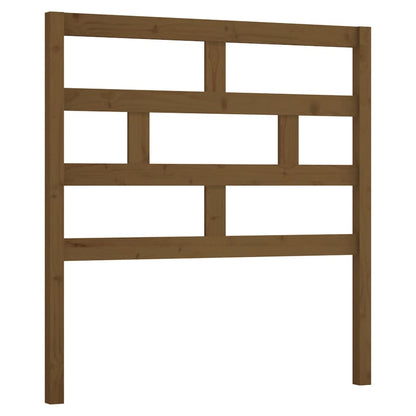 vidaXL Bed Headboard Honey Brown 106x4x100 cm Solid Wood Pine