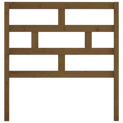 vidaXL Bed Headboard Honey Brown 106x4x100 cm Solid Wood Pine
