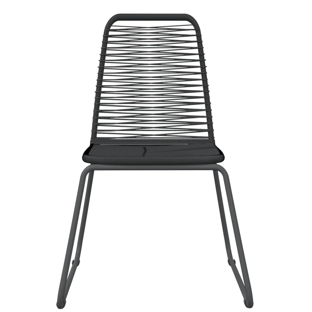 vidaXL Garden Dining Set | Black