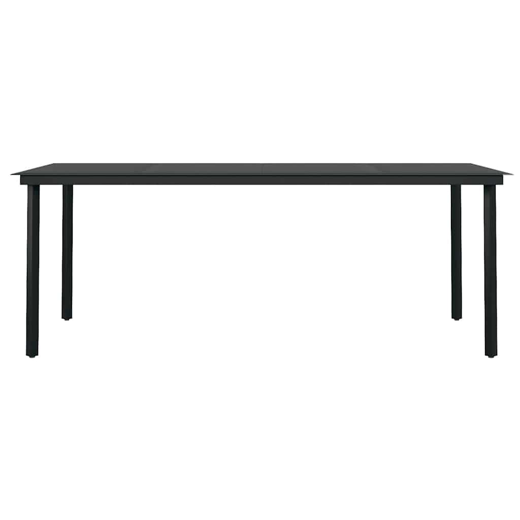 vidaXL Garden Dining Set | Black