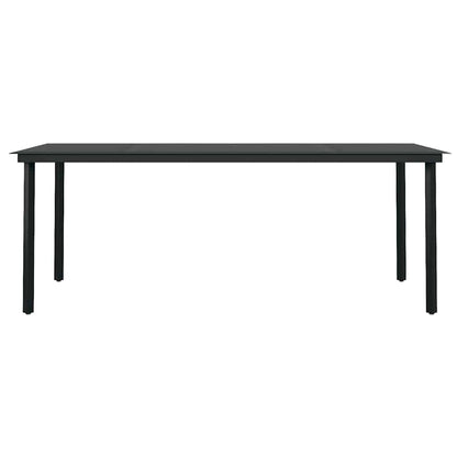 vidaXL Garden Dining Set | Black