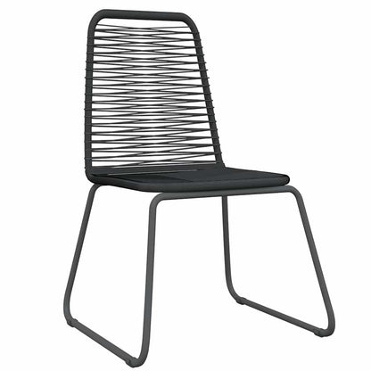 vidaXL Garden Dining Set | Black