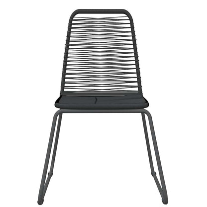 vidaXL Garden Dining Set | Black