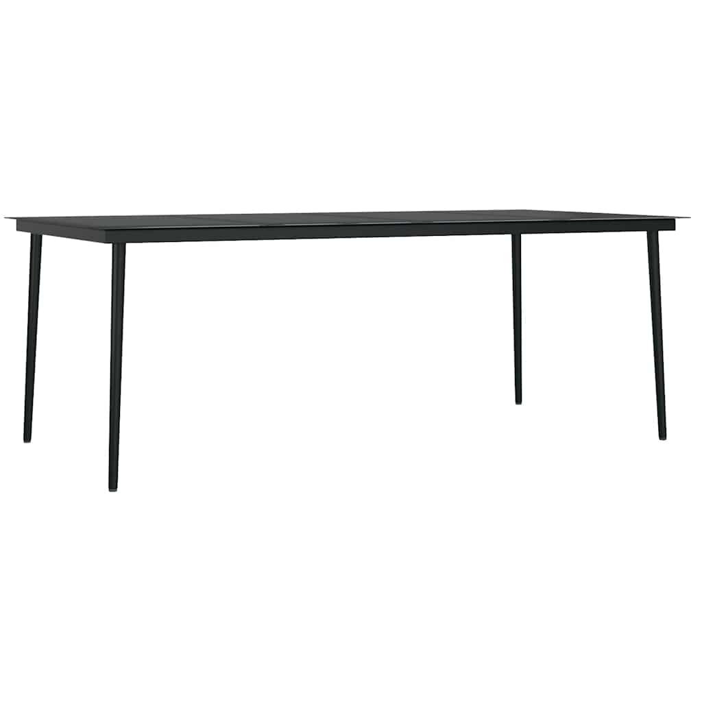 vidaXL Garden Dining Set | Black