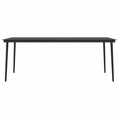 vidaXL Garden Dining Set | Black