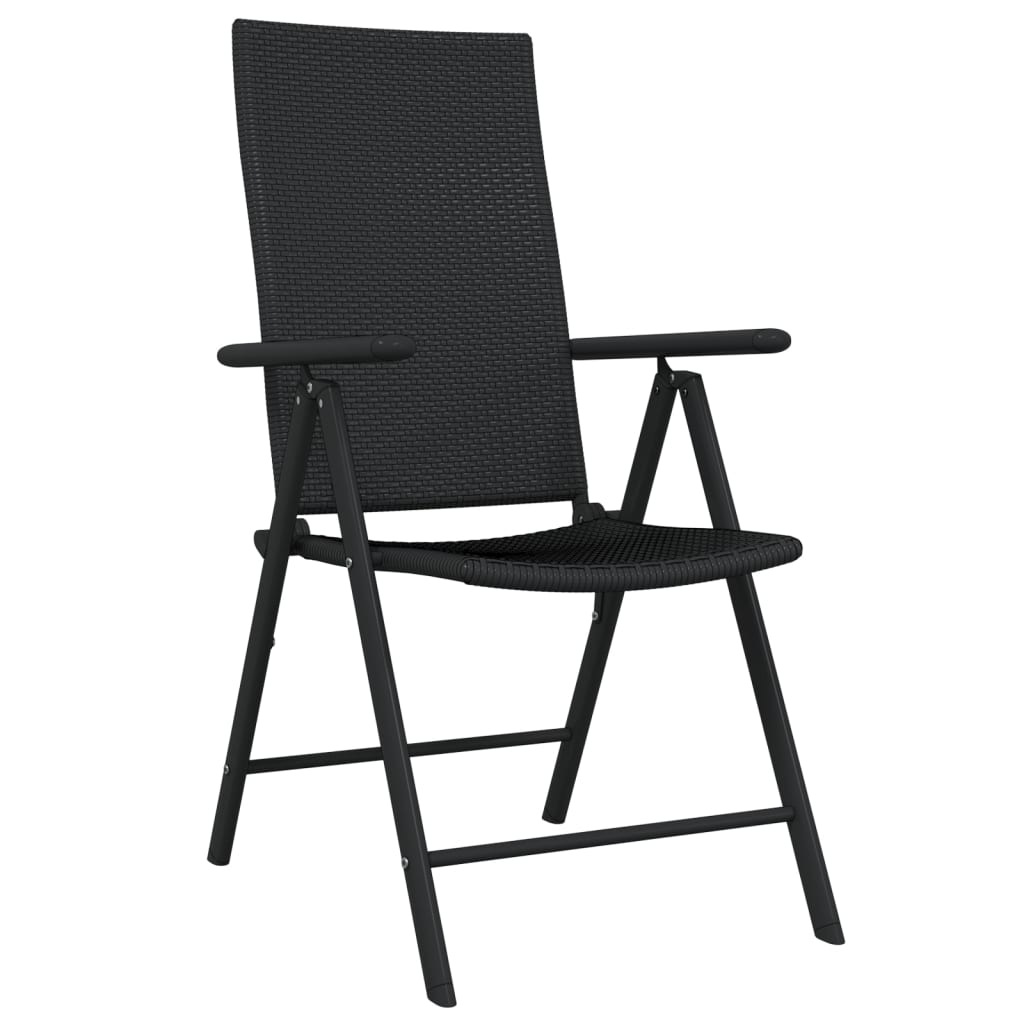 vidaXL Garden Dining Set | Black
