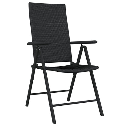 vidaXL Garden Dining Set | Black