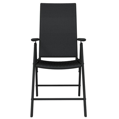 vidaXL Garden Dining Set | Black