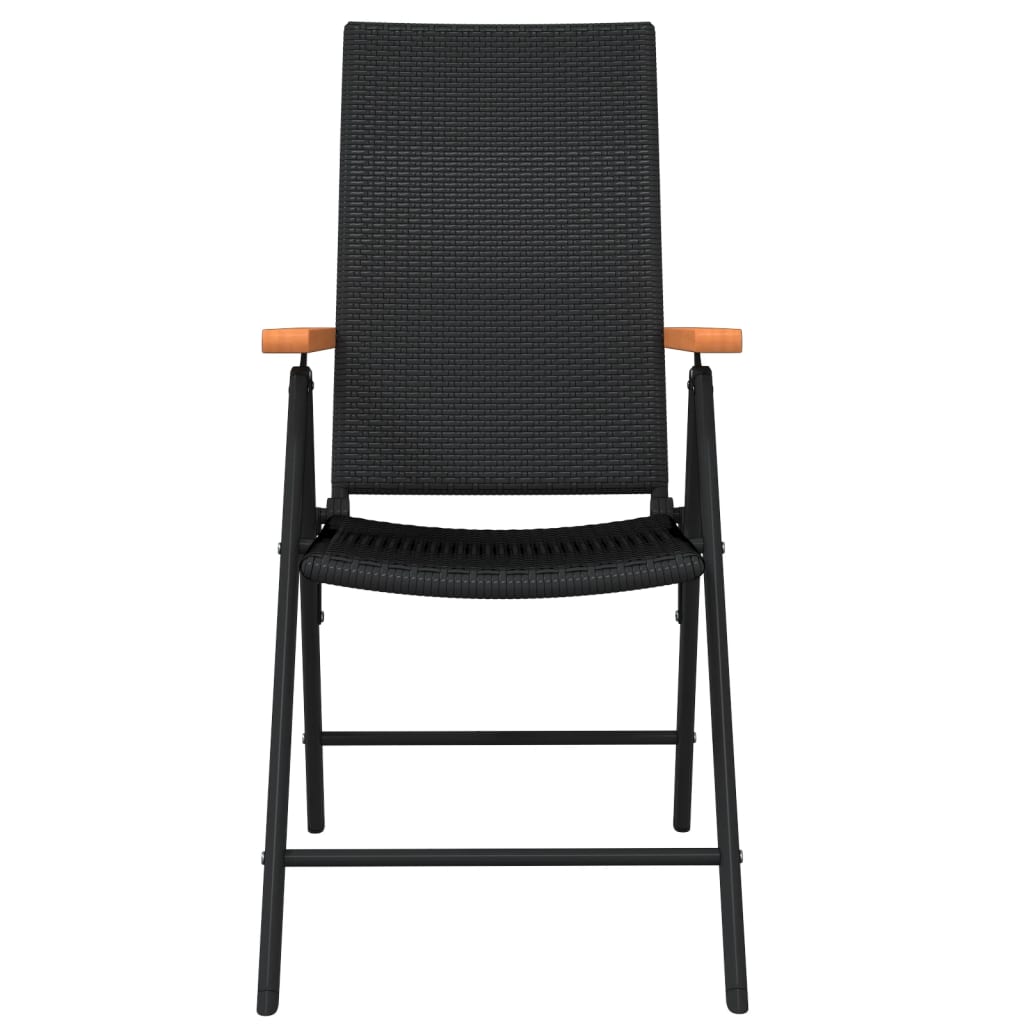 vidaXL Garden Dining Set | Black