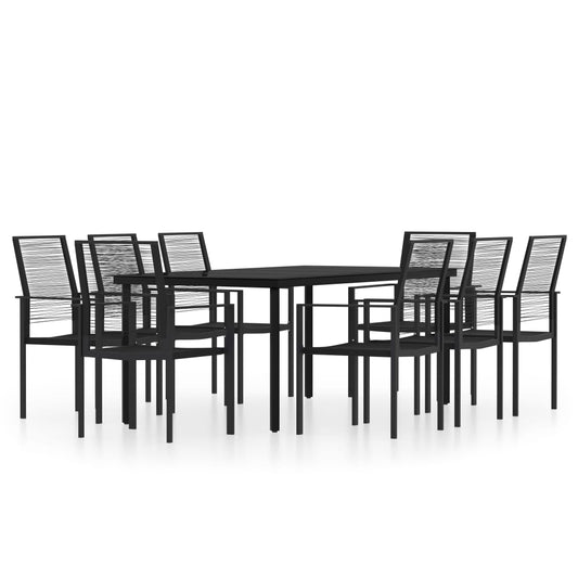 vidaXL Dining Set | Black