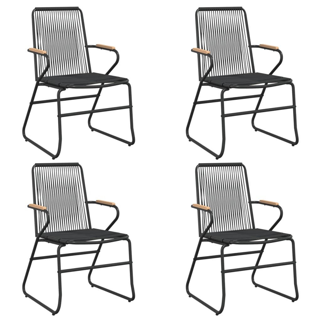 vidaXL Garden Dining Set | Black