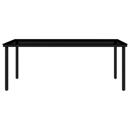 vidaXL 9 Piece Garden Dining Set White