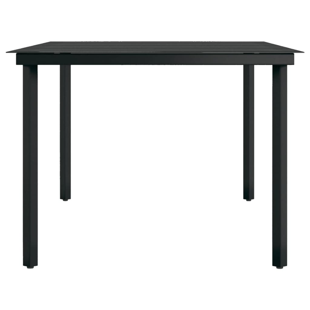 vidaXL Garden Dining Set | Brown and Black