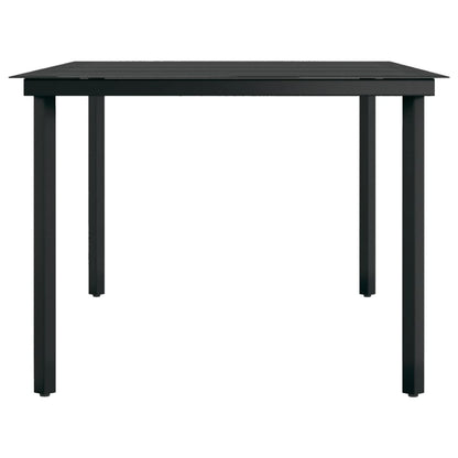 vidaXL Garden Dining Set | Brown and Black