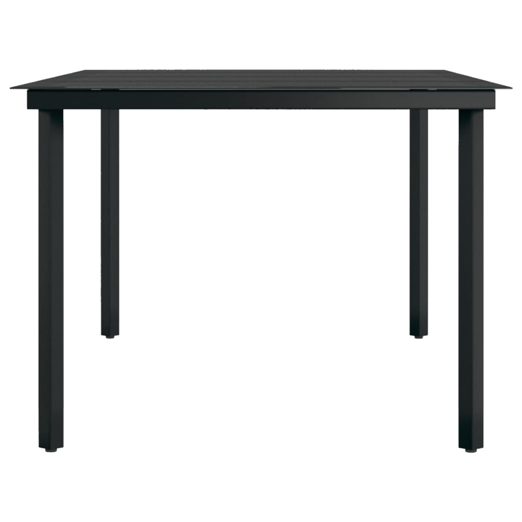 vidaXL Garden Dining Set | Brown and Black