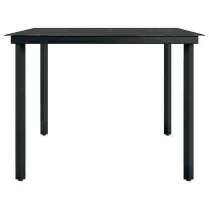 vidaXL Garden Dining Set | Brown and Black