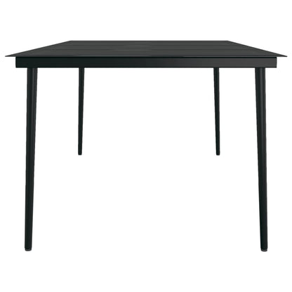 vidaXL Garden Dining Set | Brown and Black