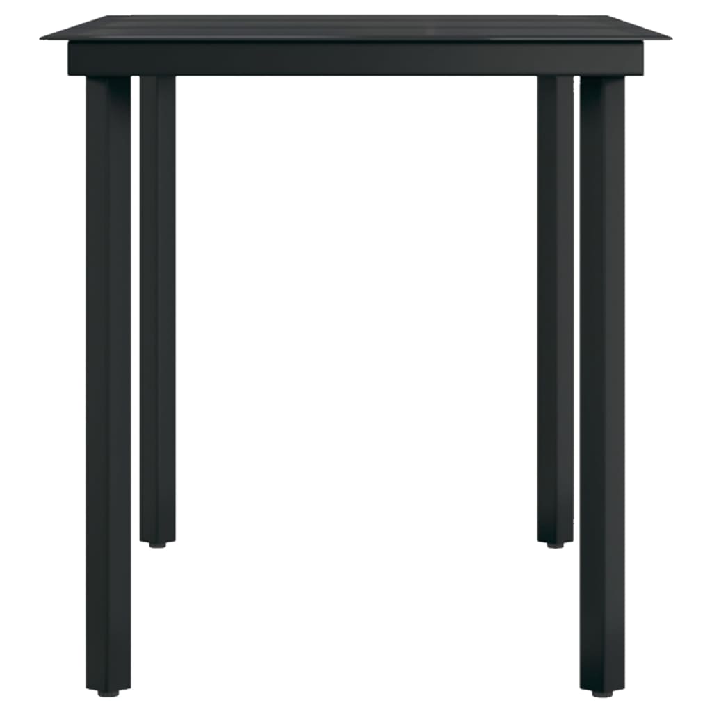vidaXL Garden Dining Set | Black