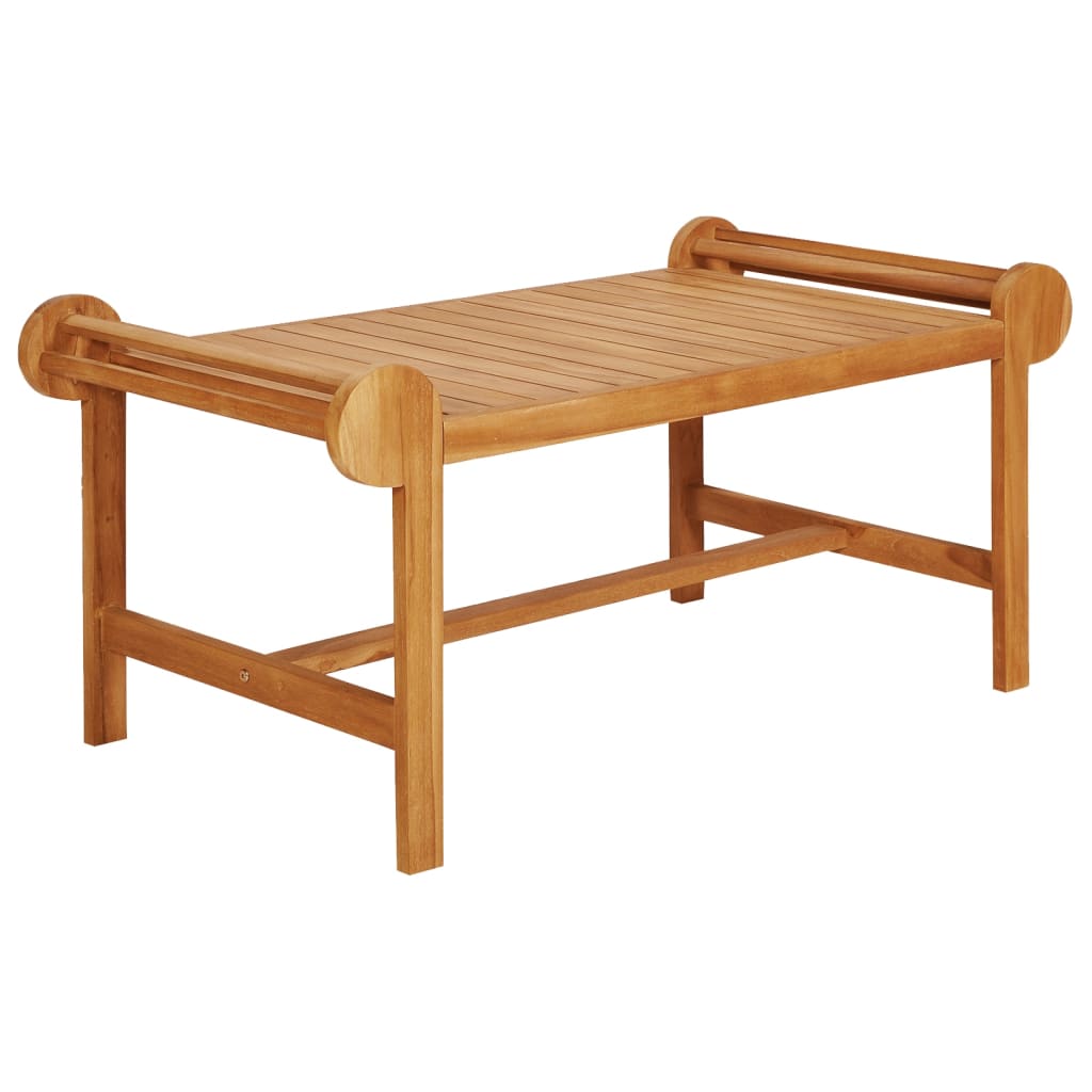 vidaXL 4 Piece Garden Lounge Set Solid Wood Teak
