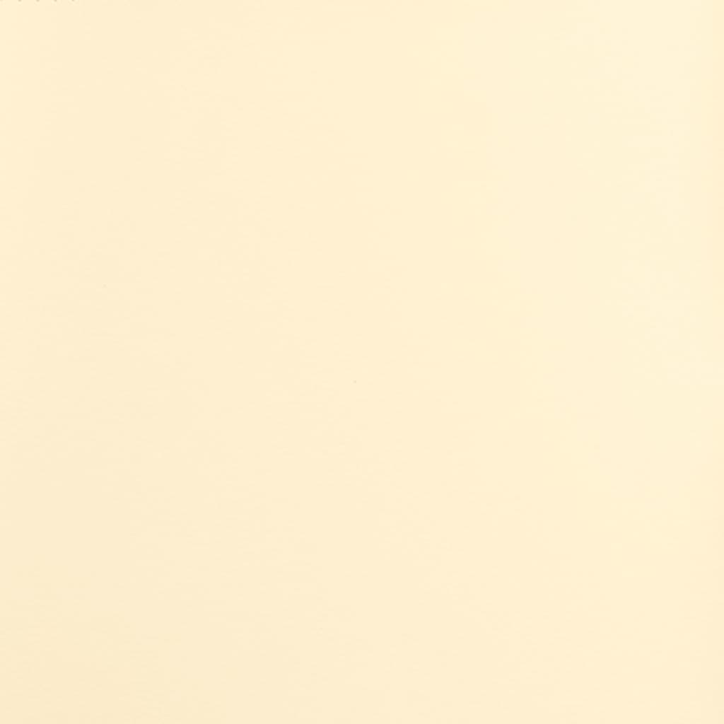 vidaXL Recliner Chair Cream Faux Leather
