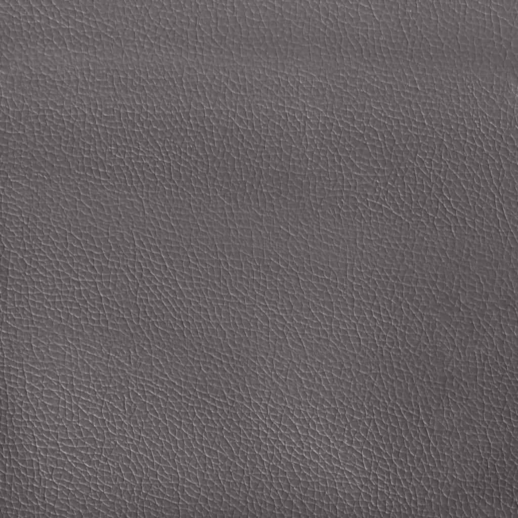 vidaXL Recliner Chair Grey Faux Leather