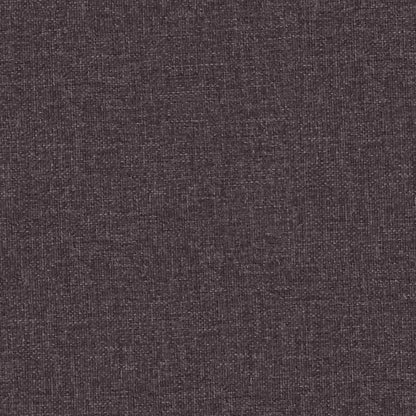 vidaXL Recliner Chair Dark Brown Fabric