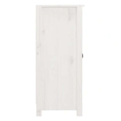 vidaXL Sideboards 2 pcs White 39x35x80 cm Solid Wood Pine