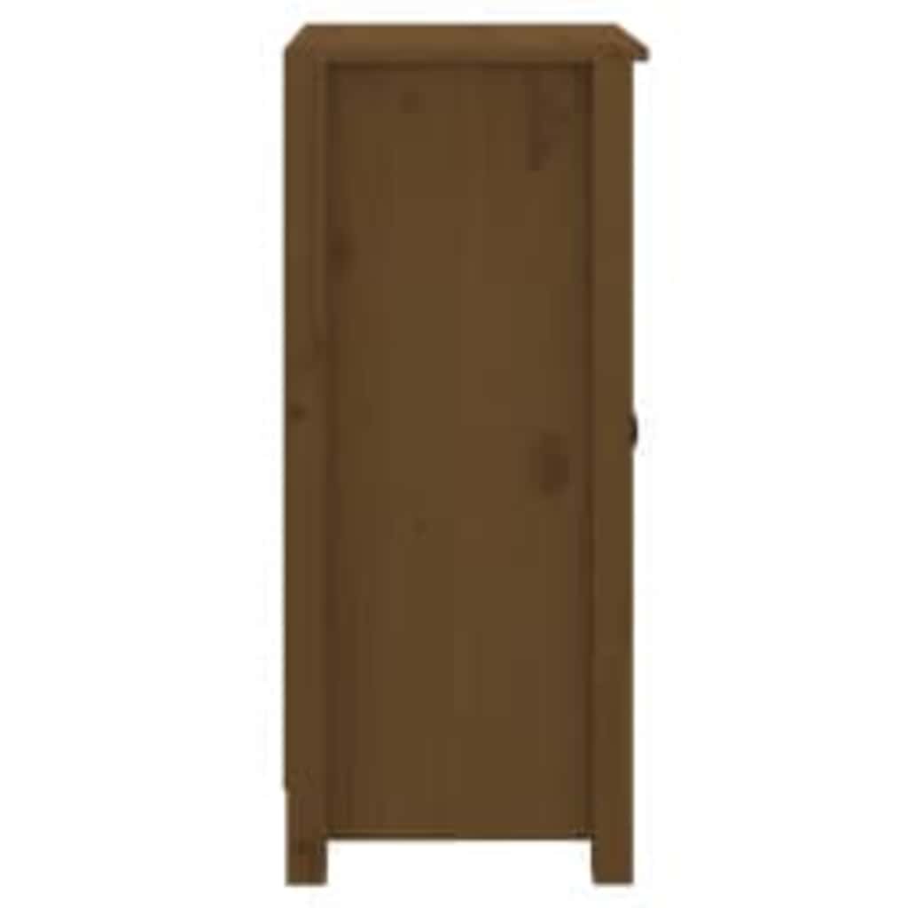 vidaXL Sideboard Honey Brown 39x35x80 cm Solid Wood Pine