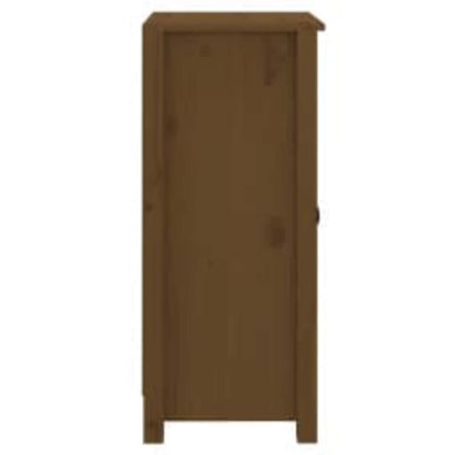 vidaXL Sideboard Honey Brown 39x35x80 cm Solid Wood Pine