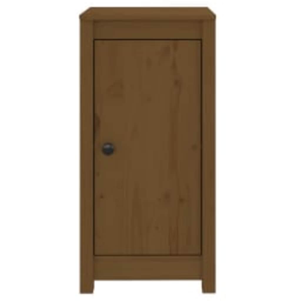 vidaXL Sideboard Honey Brown 39x35x80 cm Solid Wood Pine