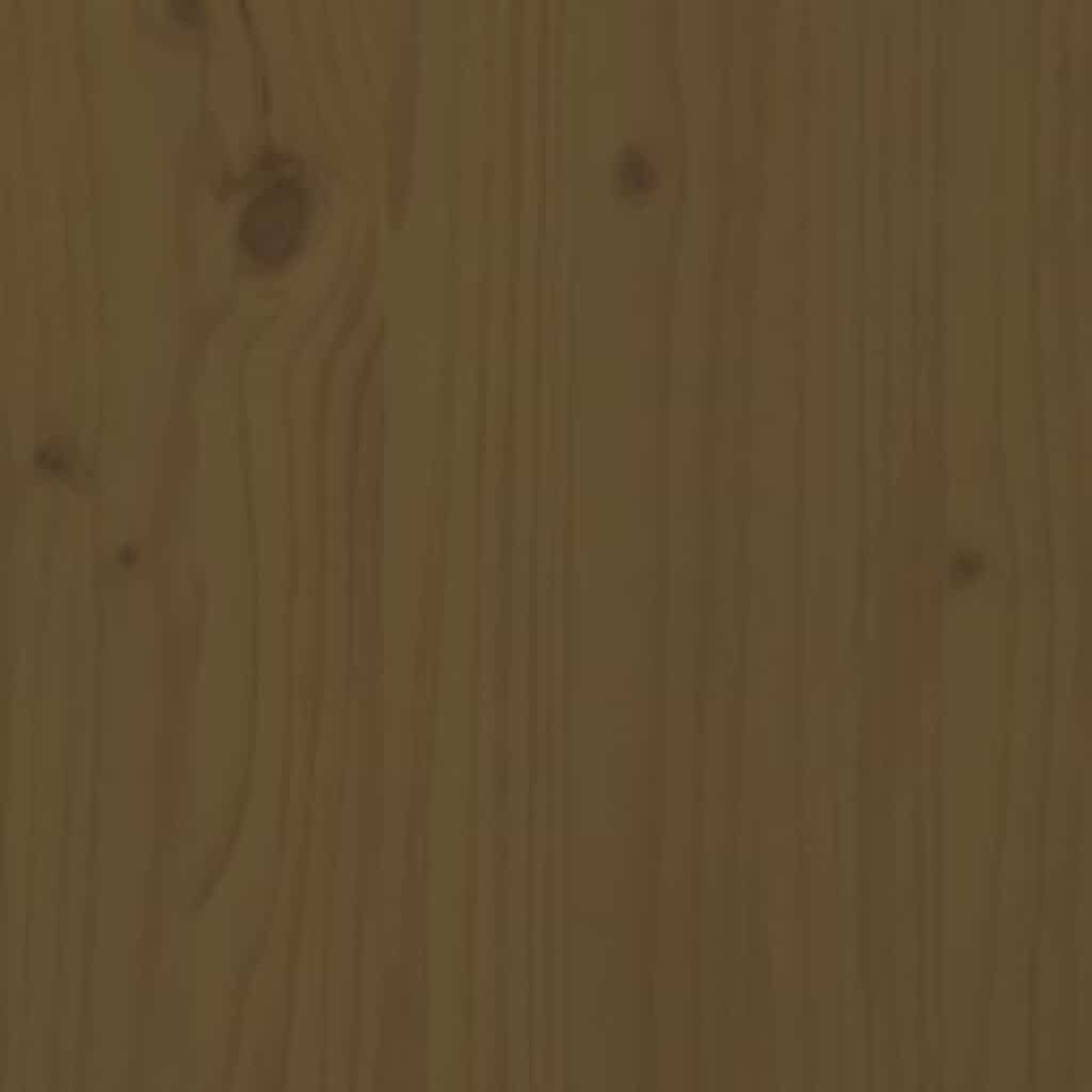vidaXL Sideboard Honey Brown 39x35x80 cm Solid Wood Pine