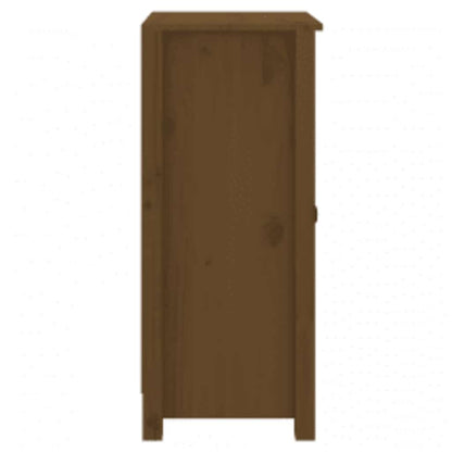 vidaXL Sideboards 2 pcs Honey Brown 39x35x80 cm Solid Wood Pine