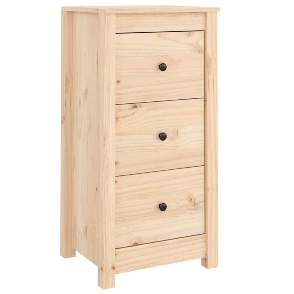 vidaXL Sideboard 40x35x80 cm Solid Wood Pine