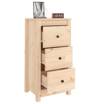 vidaXL Sideboard 40x35x80 cm Solid Wood Pine