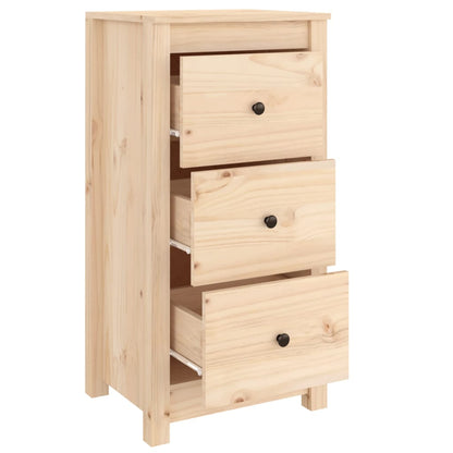 vidaXL Sideboard 40x35x80 cm Solid Wood Pine