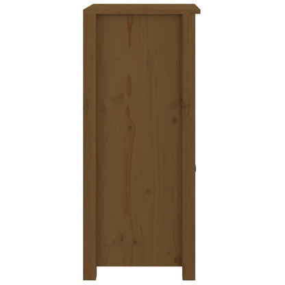vidaXL Sideboards 2 pcs Honey Brown 40x35x80 cm Solid Wood Pine